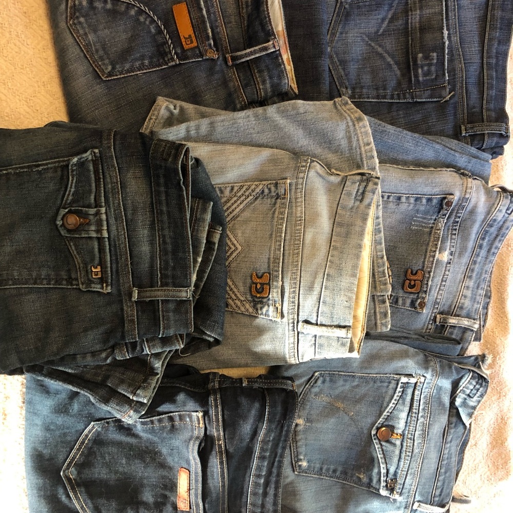 Joe’s jeans sz 31-32 lot of 7